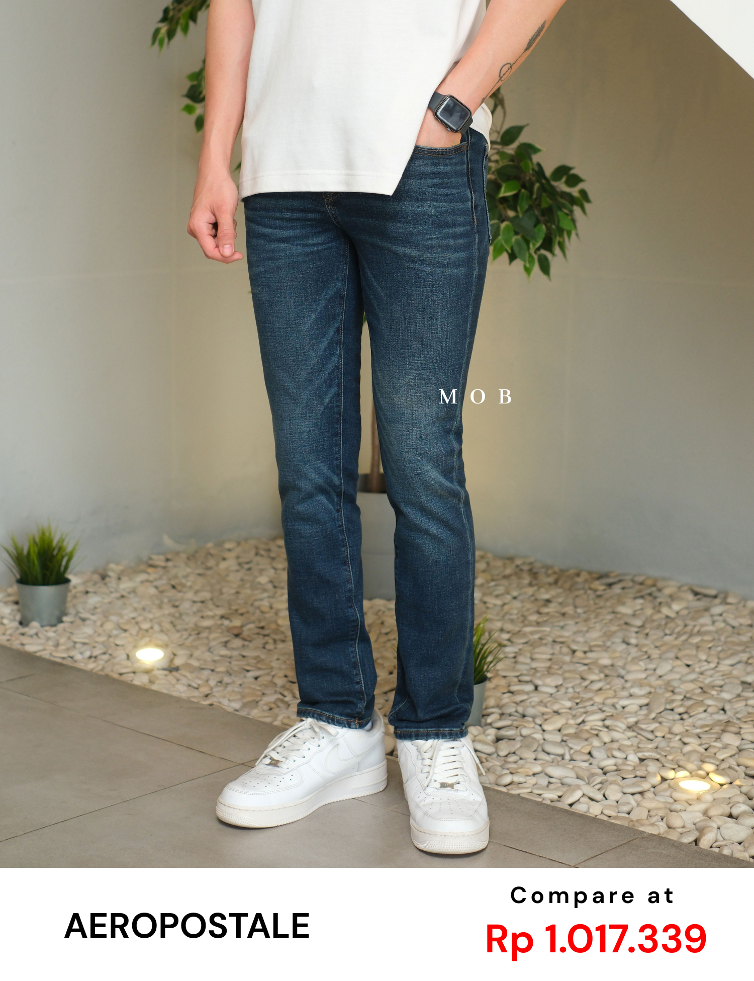 ARPT09001 Skinny Jeans Dark Blue