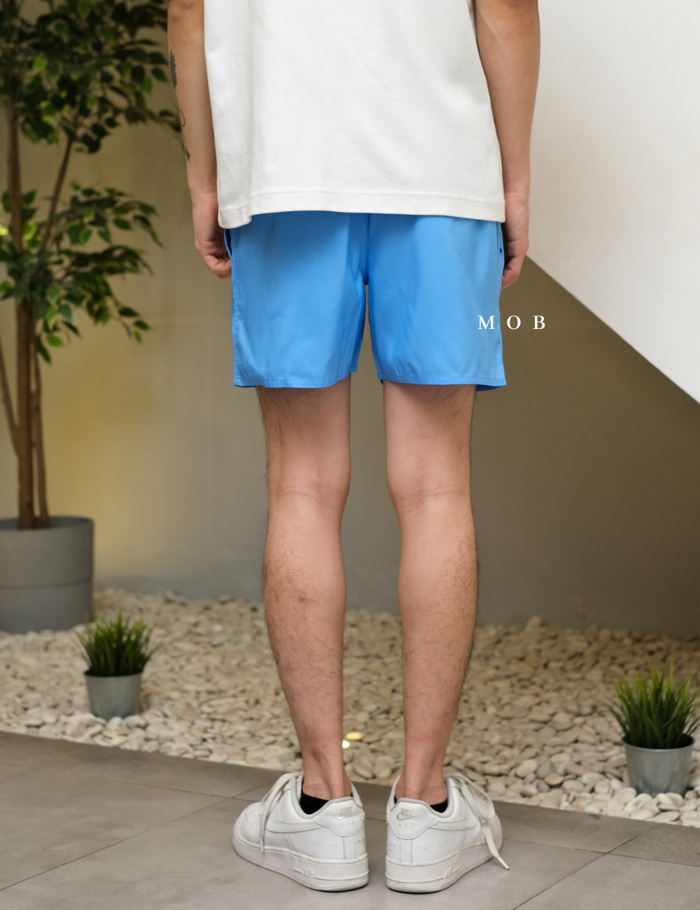 ADDSSR03001 Solid CLX Shorts Sky Blue