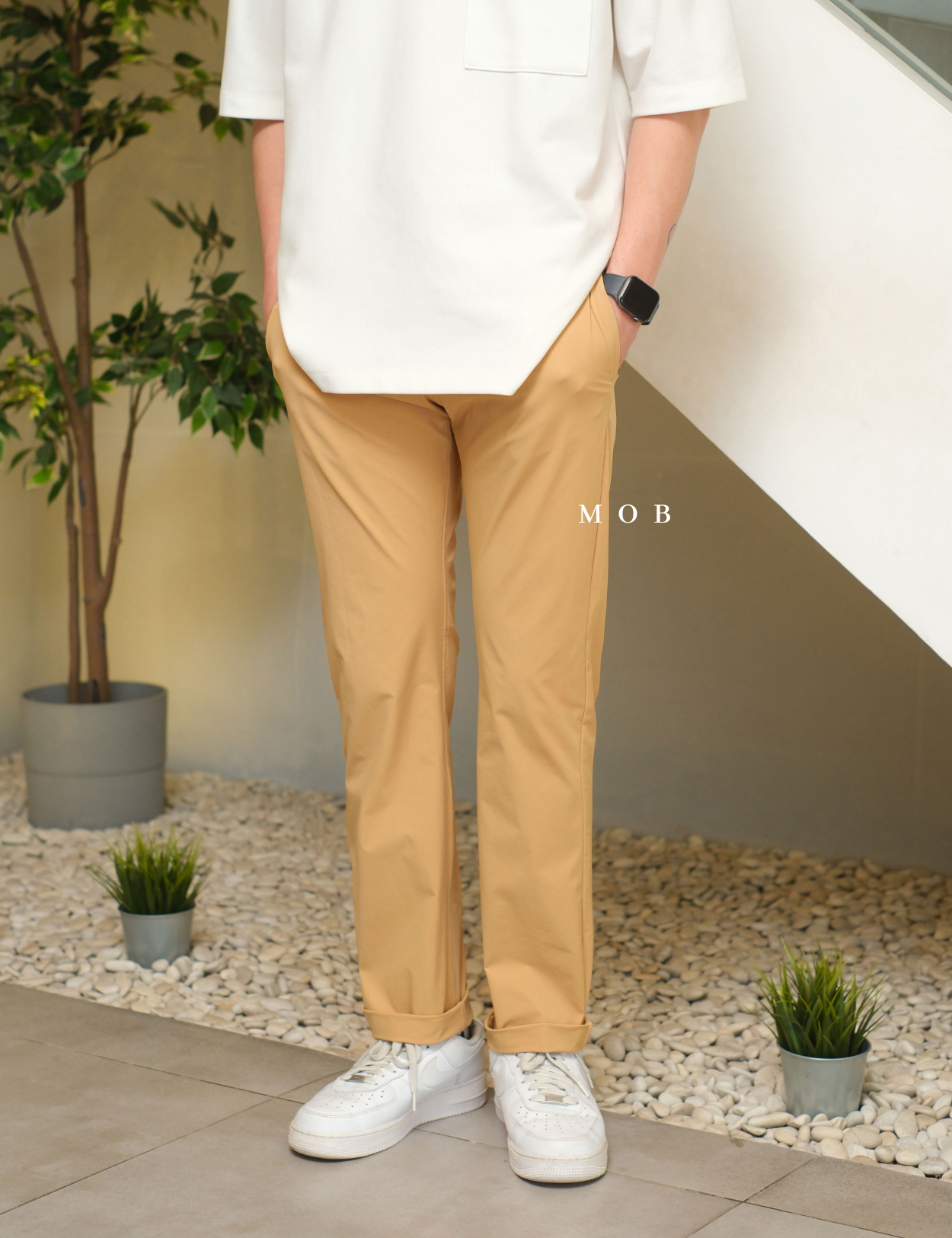 ESPPT01001 Performance Slim Pants Khaki