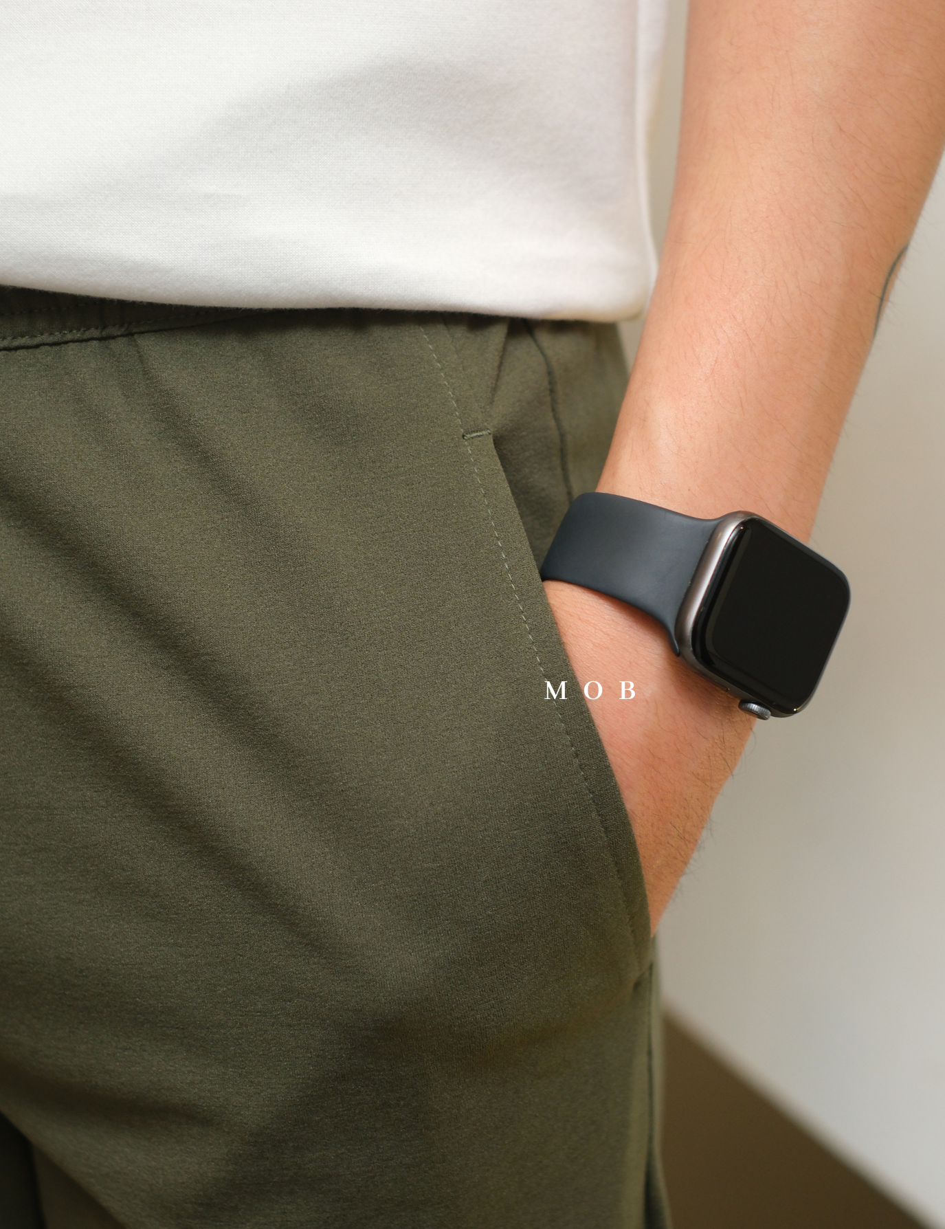 GUJP03004 Stretch Jogger Pants Olive