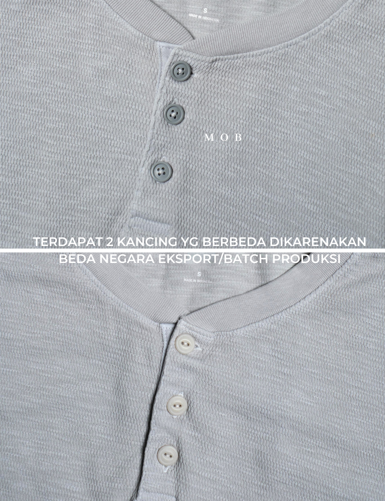 GPLST1304A Textured Henley LS Tee Light Grey (V2)