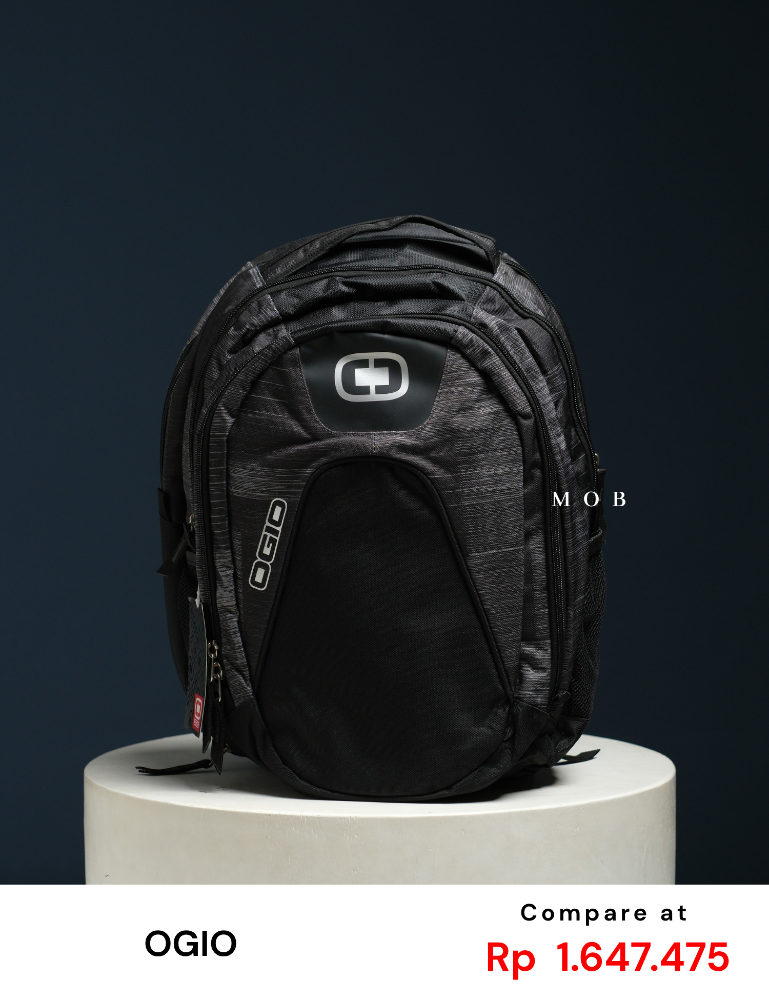 OGBAG02009A Juggernaut Pack Black Grey