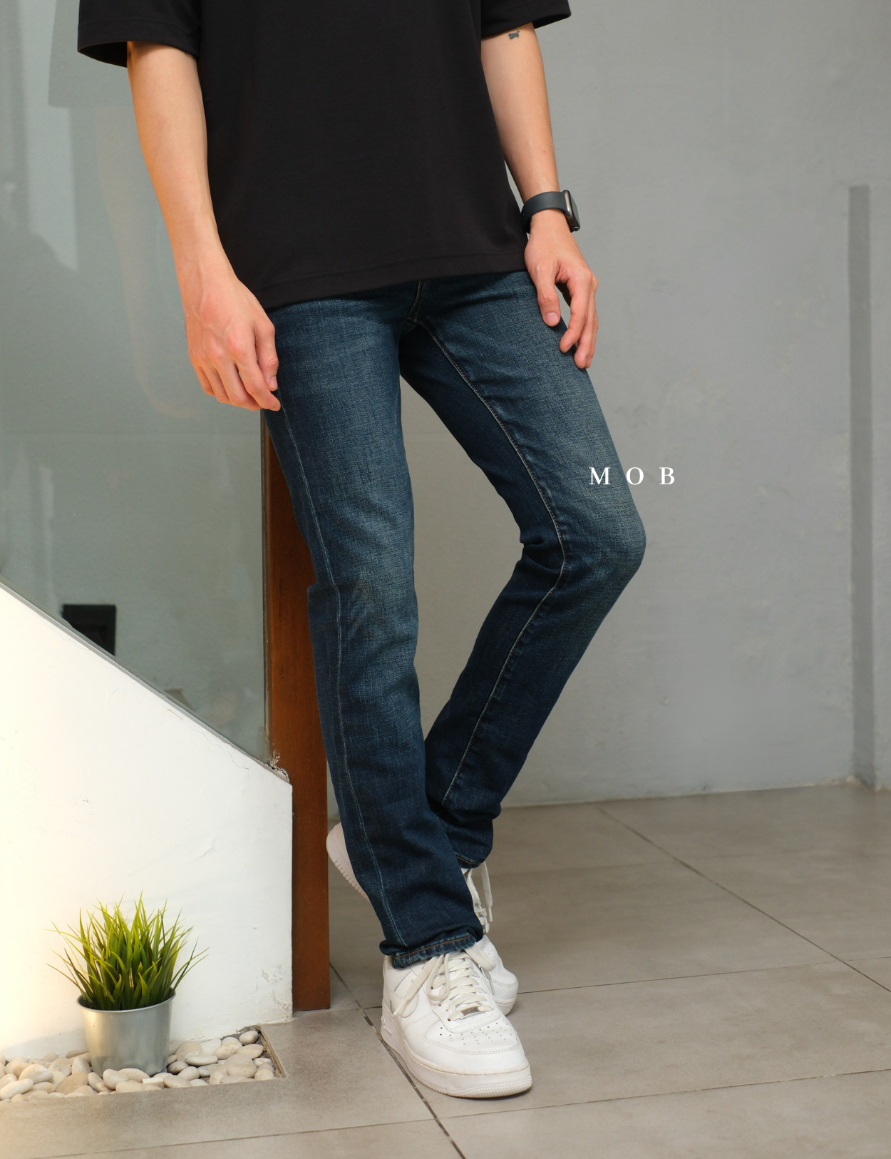 ARPT09001 Skinny Jeans Dark Blue