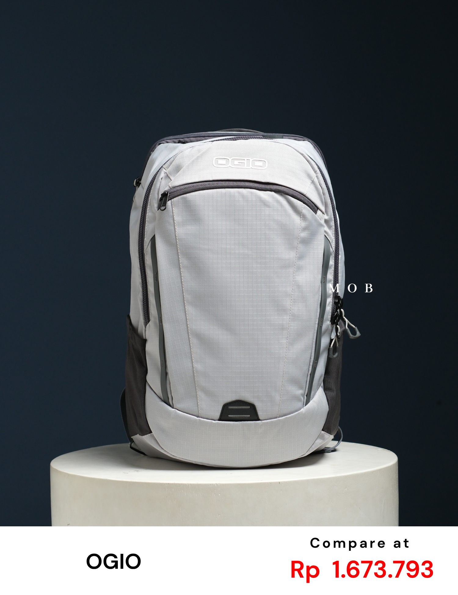 OGBAG02013B Shuttle Backpack Grey