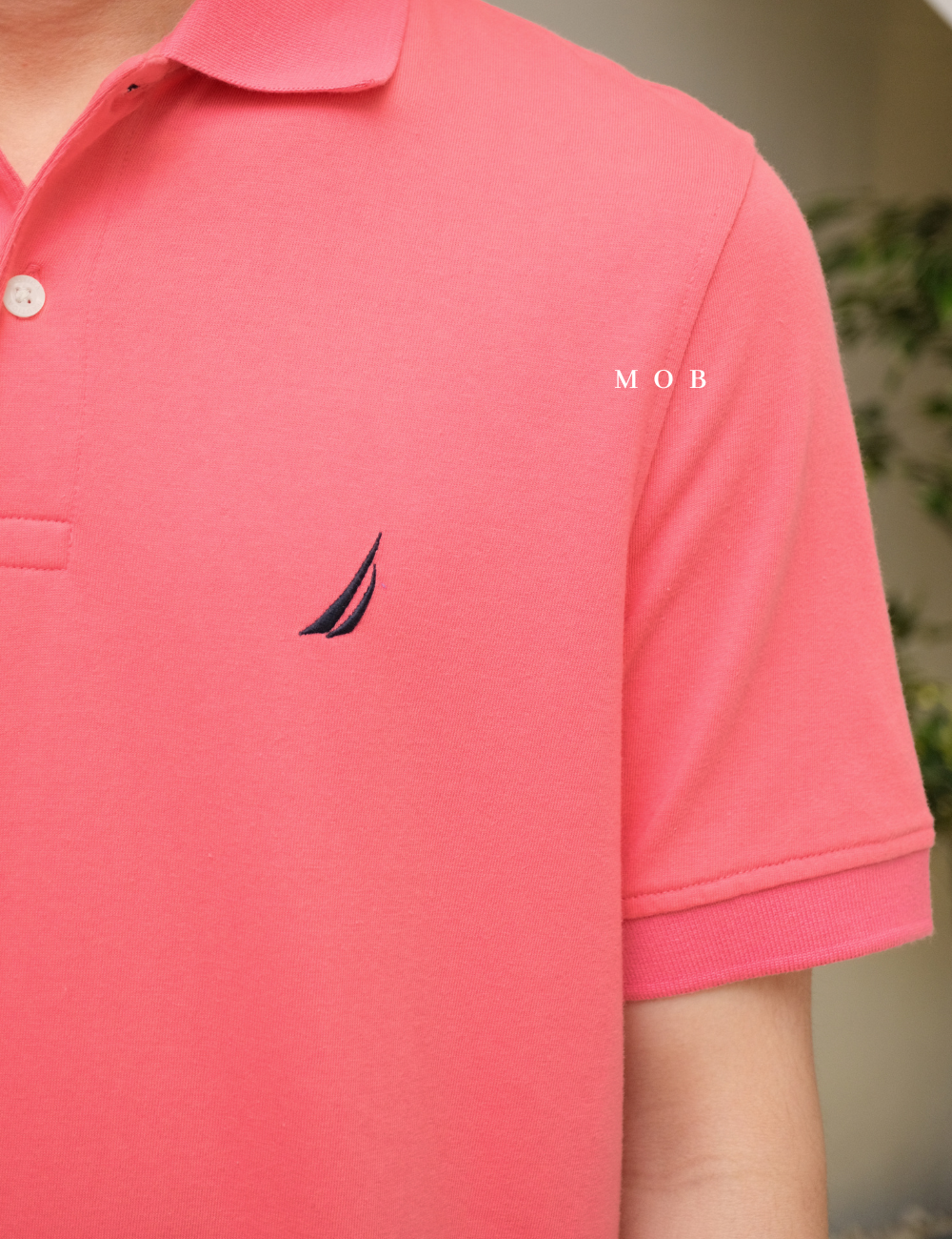 NTPS06002 Basic Soft Cotton Polo Guava