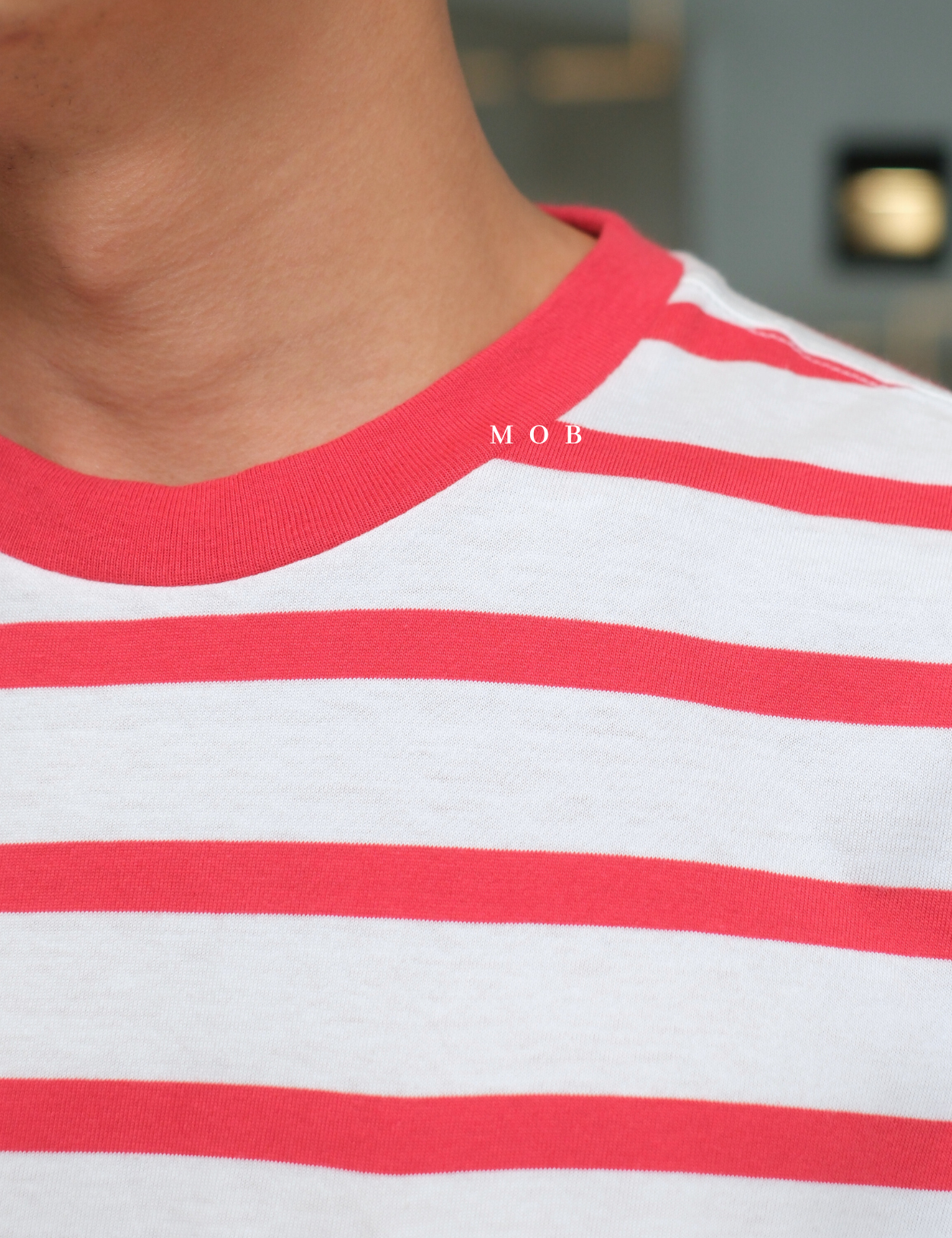 GPSST2206 Original Classic SS Tee Red Stripe
