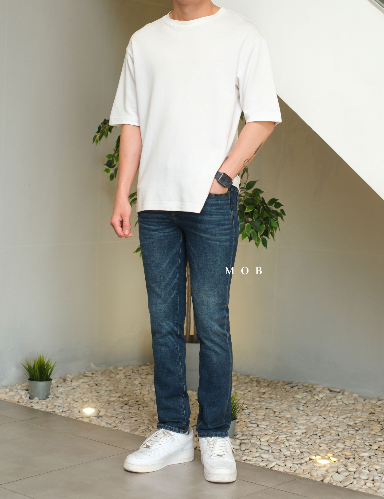 ARPT09001 Skinny Jeans Dark Blue