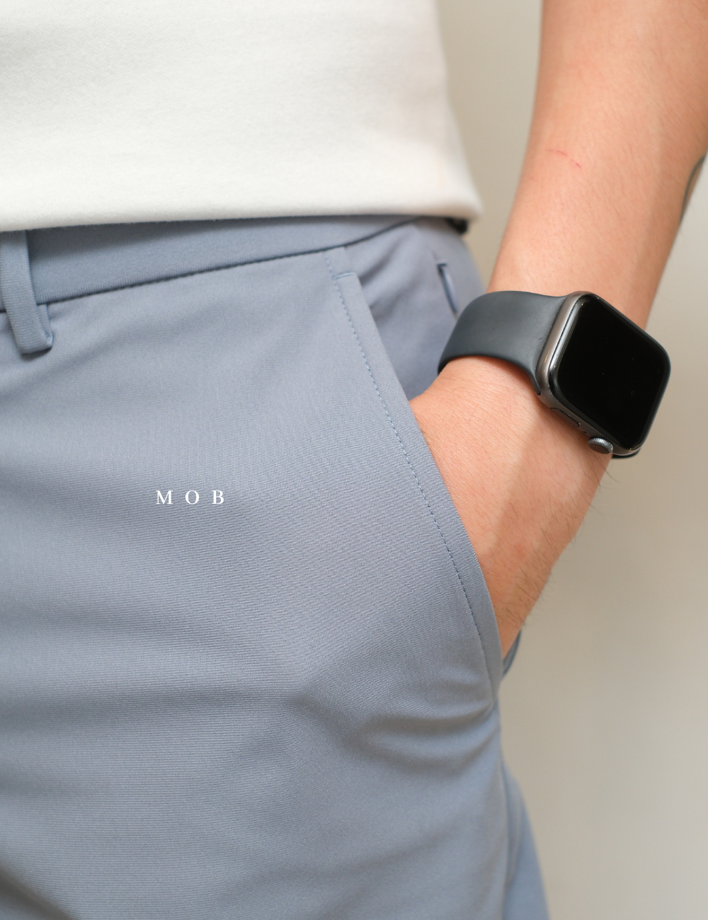 ONSR1001 Tech Hybrid Chino Shorts Wintry Waters