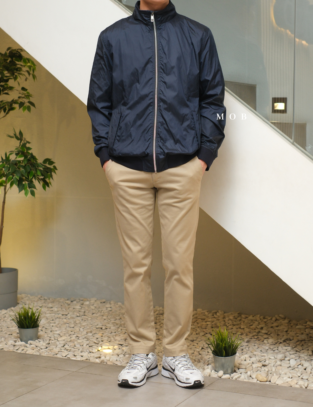 SOJ02001 Full Zip Jacket Navy