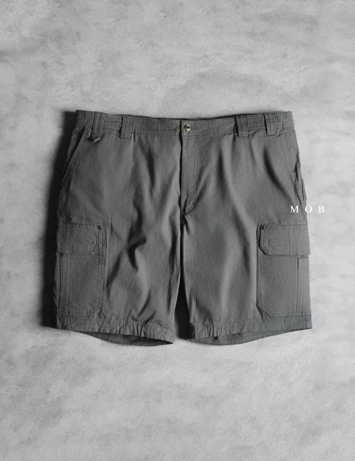 DTSR02001A1 Flex Fire Relaxed Cargo Shorts Grey Green (Inseam 11) (44 ONLY)