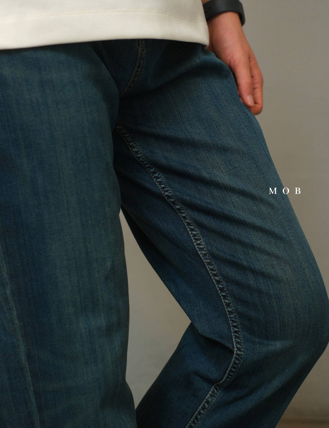 JAPT05001A CLASSIC Comfort Stretch Jeans Dark Blue