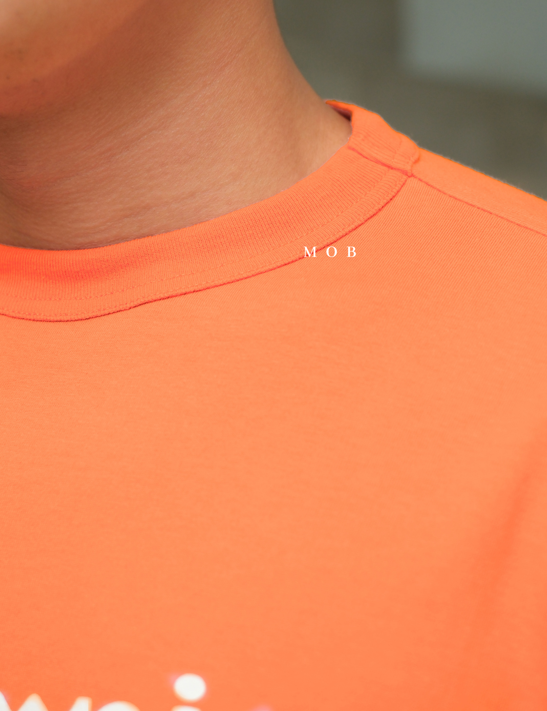 CHMPSST2402I Classic Script Logo SS Tee Orange