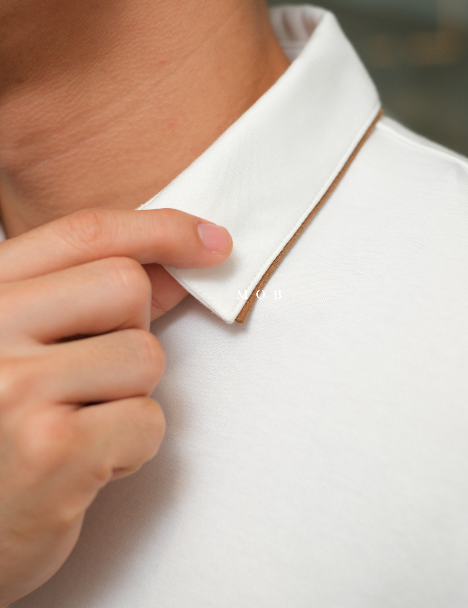 ARK01SSP019 Gentle Polo Shirt Off White