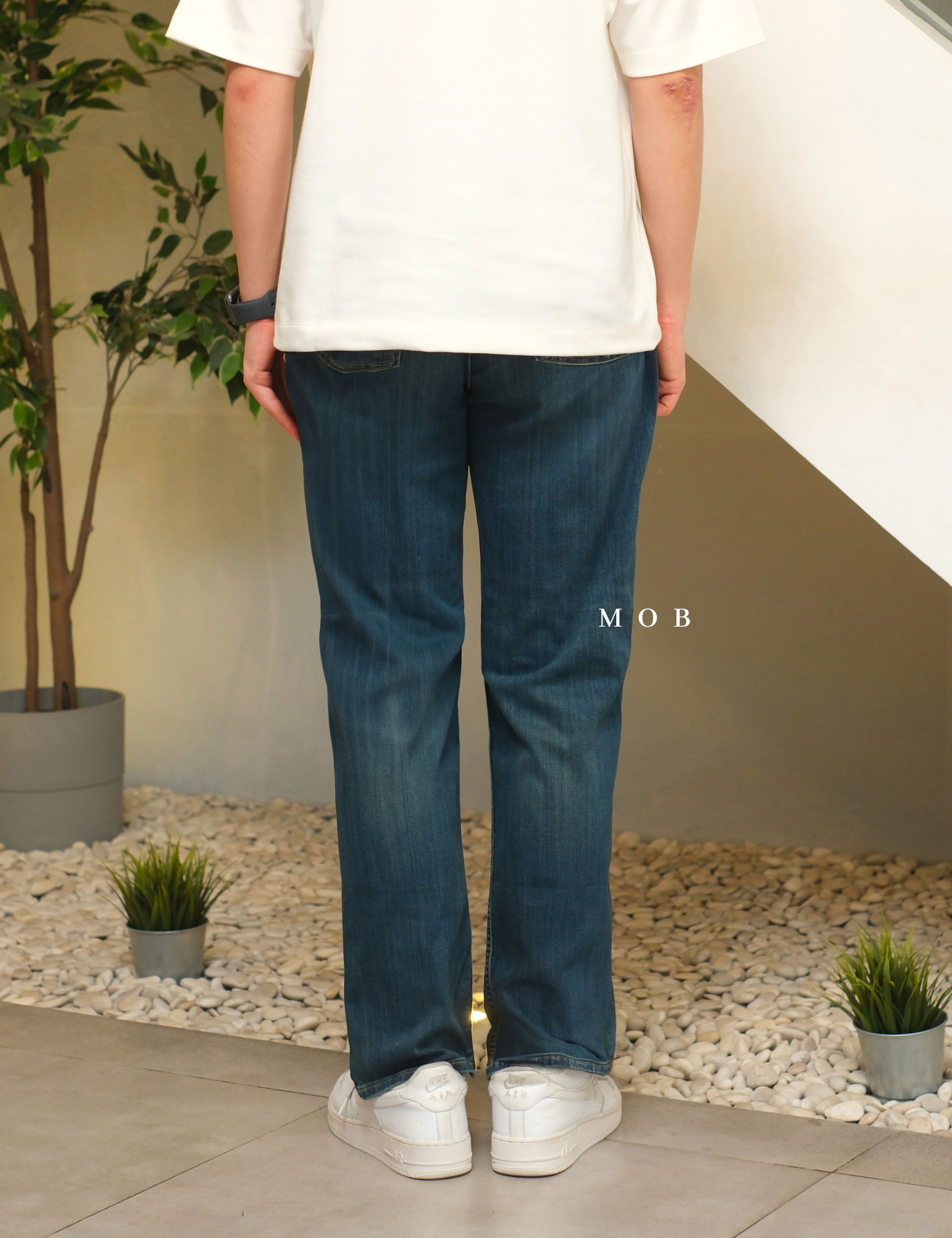 JAPT05001A CLASSIC Comfort Stretch Jeans Dark Blue