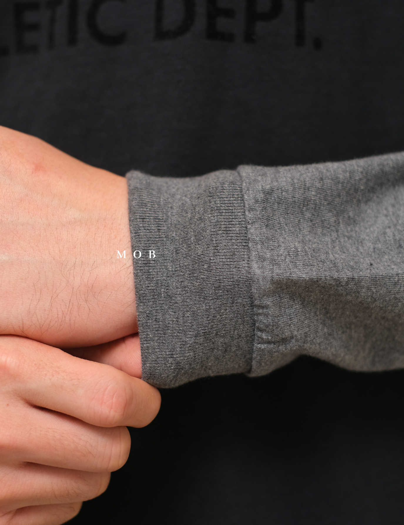 GPLST1112A Property of Gap LS Tee Dark Grey