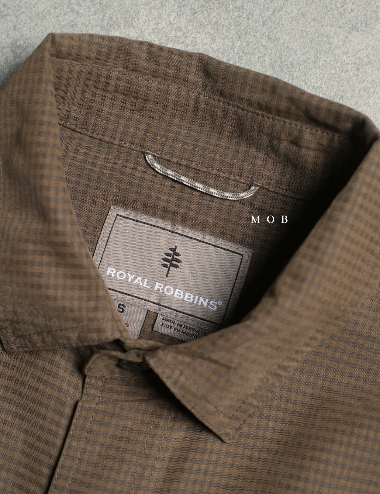 RRBSSS01001C Desert Pucker Dry SS Shirt Army