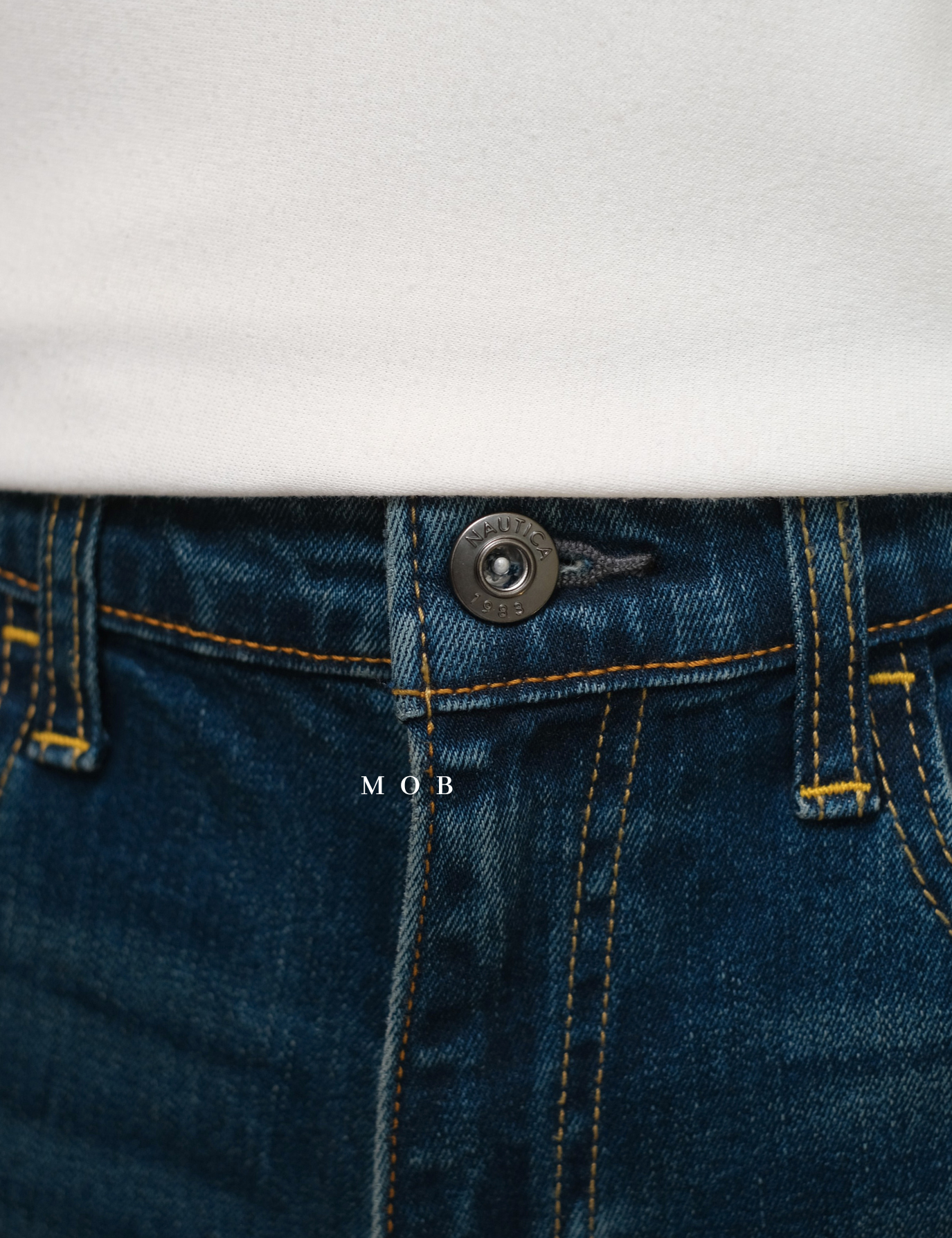 NTPT02001 Original Relaxed Denim Pants Medium Blue