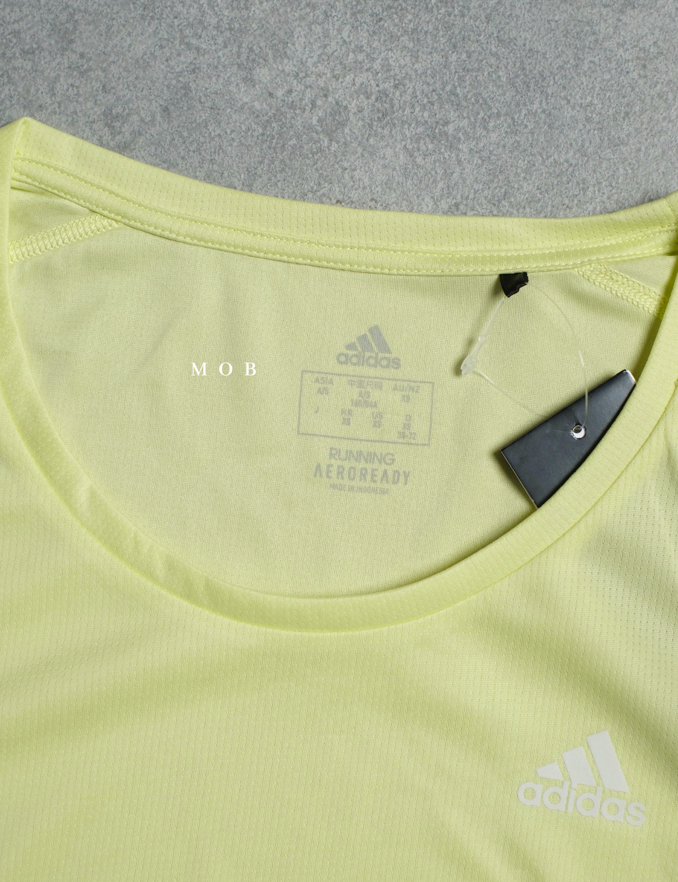 ADDSSST1002  Run It SS Tee Light Lime