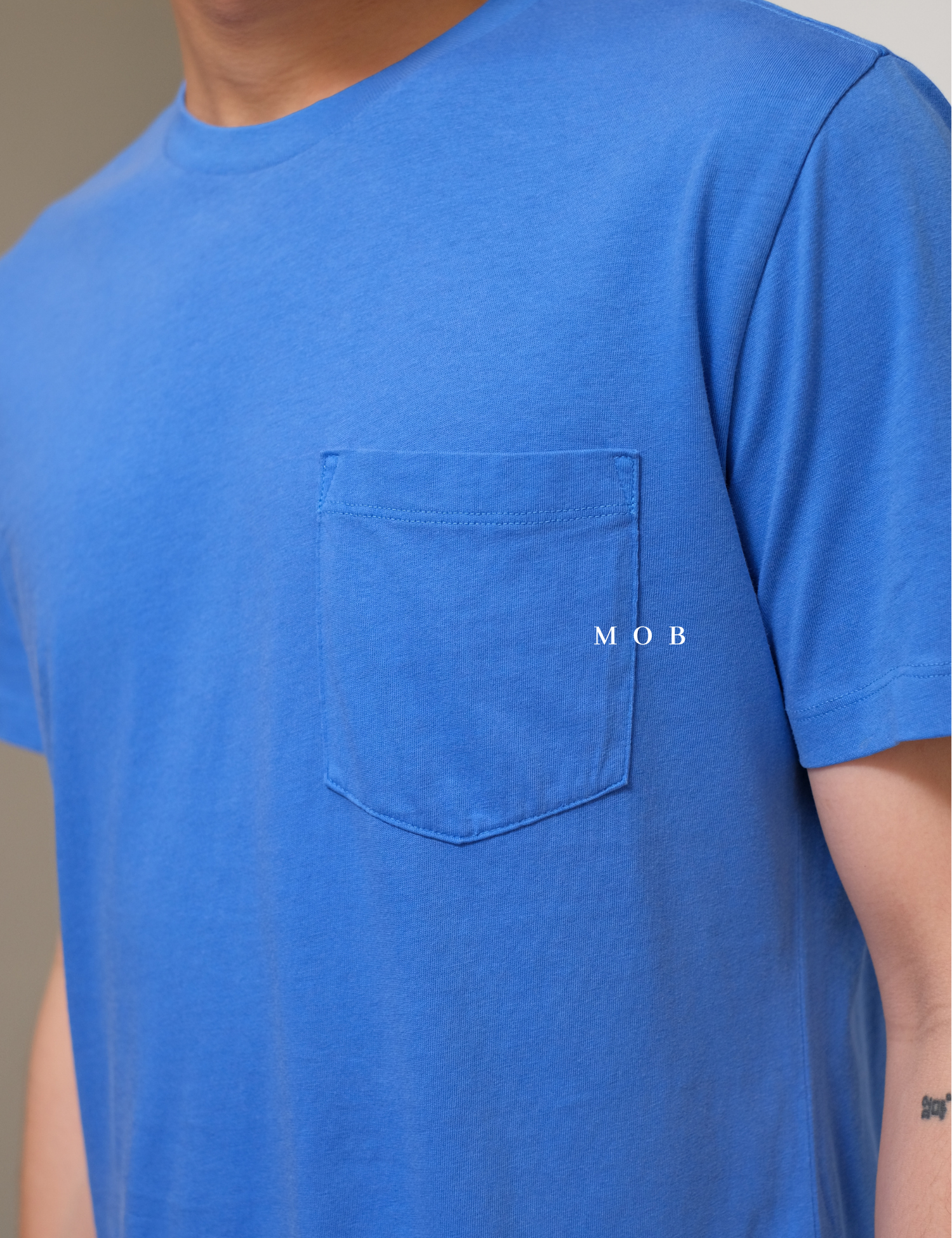 GPSST1001AK Basic Pocket Tee Classic Blue