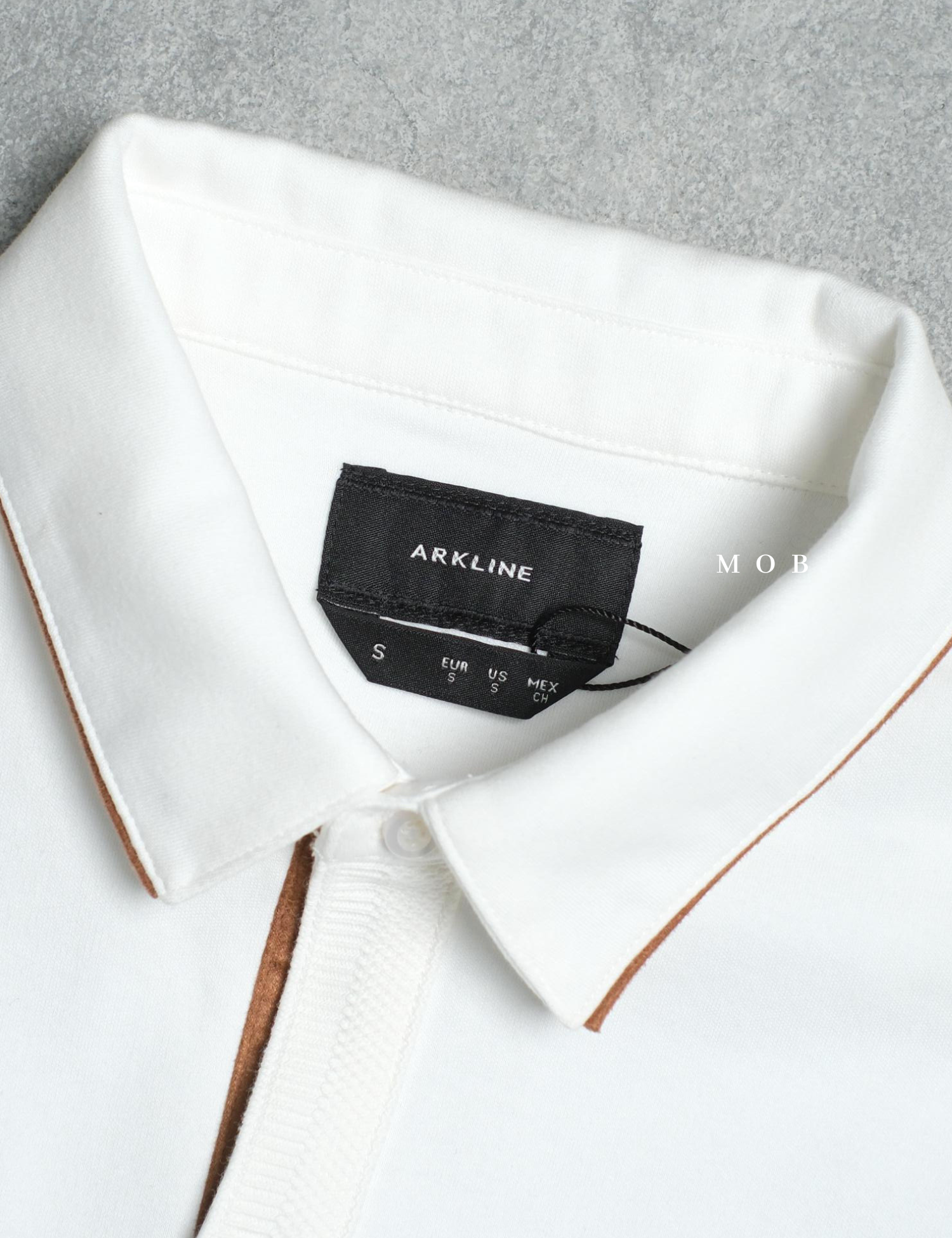 ARK01SSP019 Gentle Polo Shirt Off White