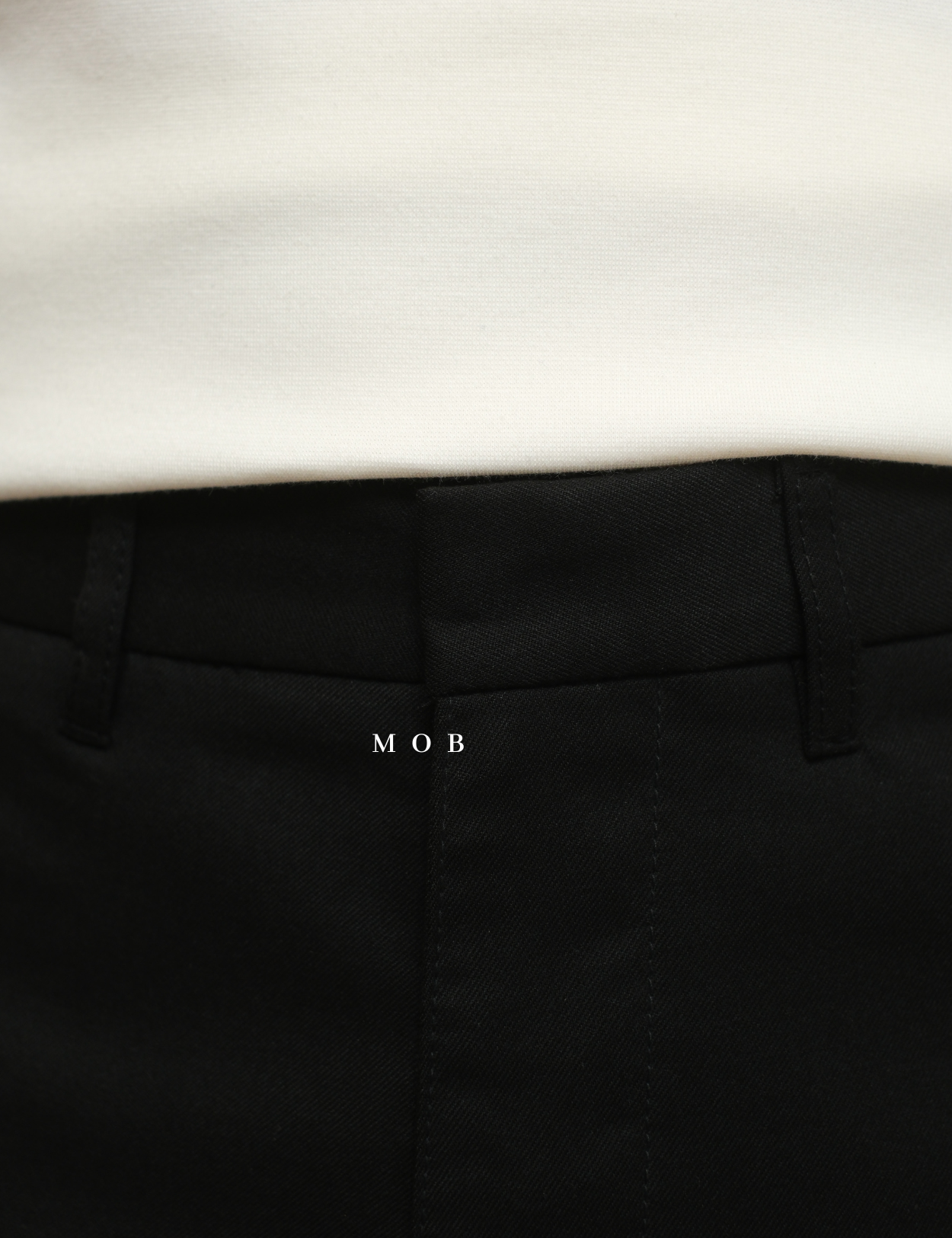 ONPT4301B Slim Dress Pants Black