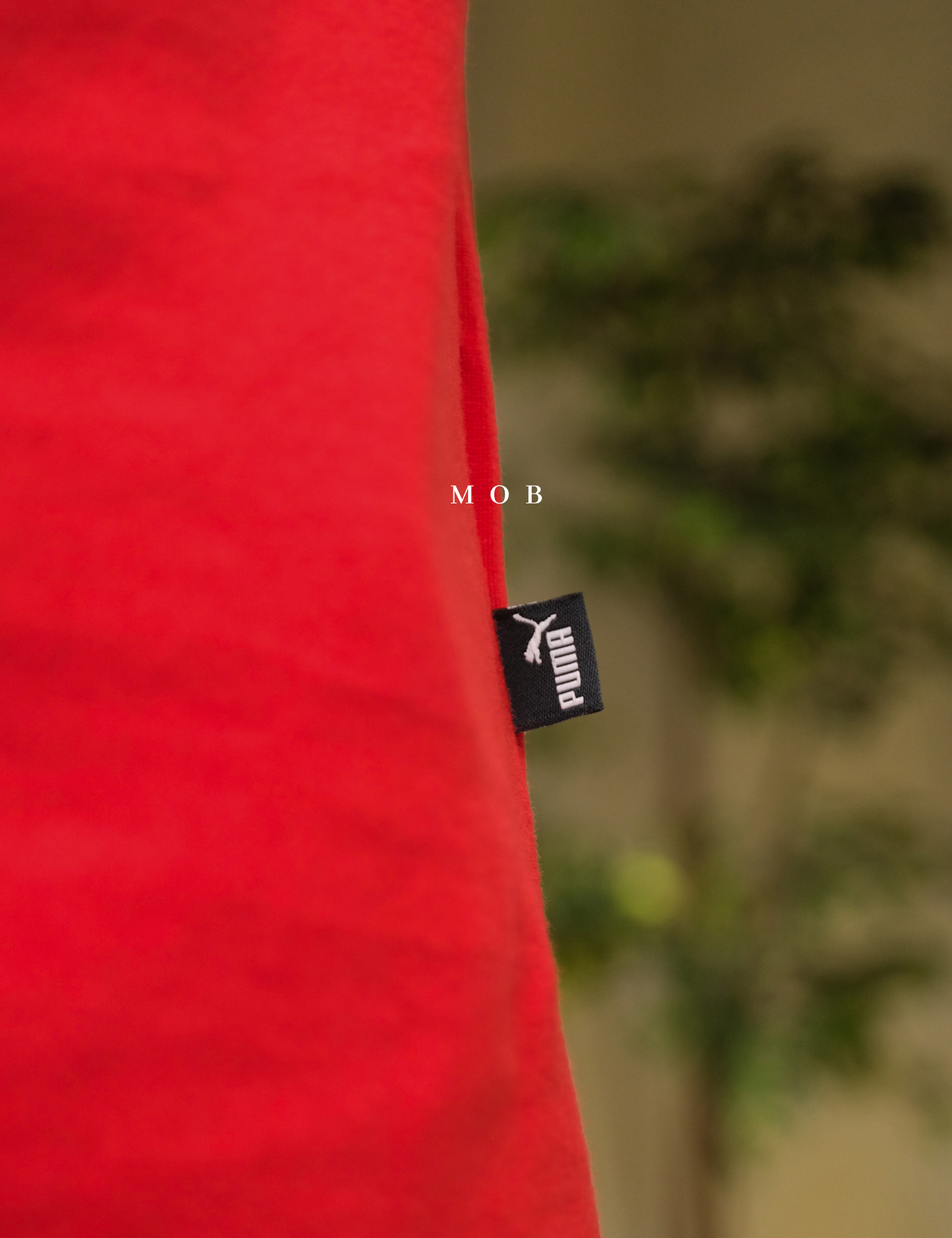 PMSST07001C Essentials Tape SS Tee Red