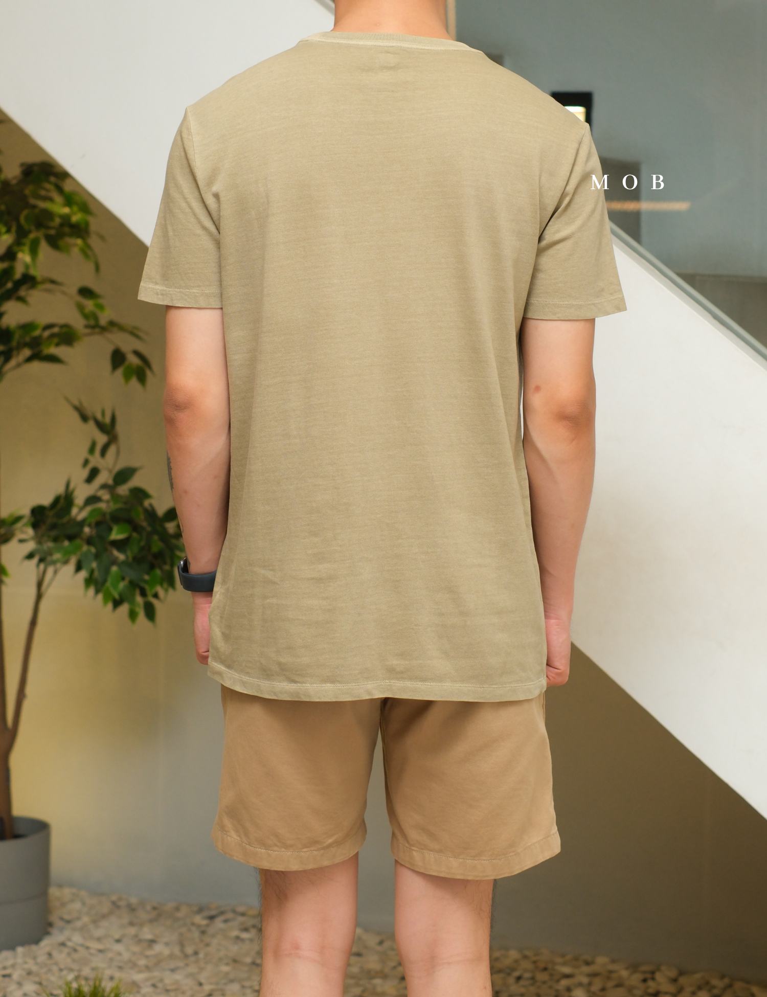 GPSST1001AH Basic Pocket Tee Country Walnut
