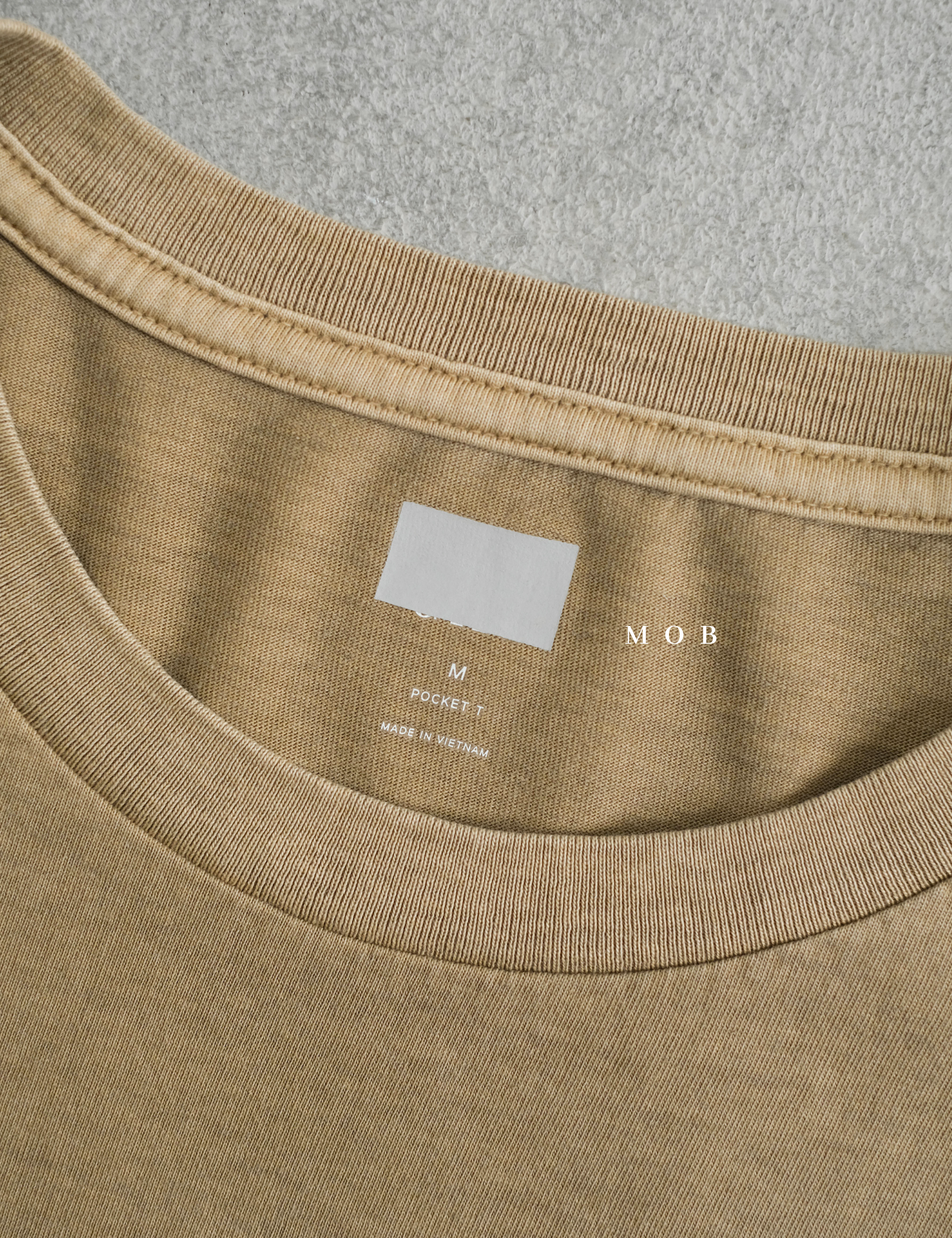 GPSST1001AH Basic Pocket Tee Country Walnut