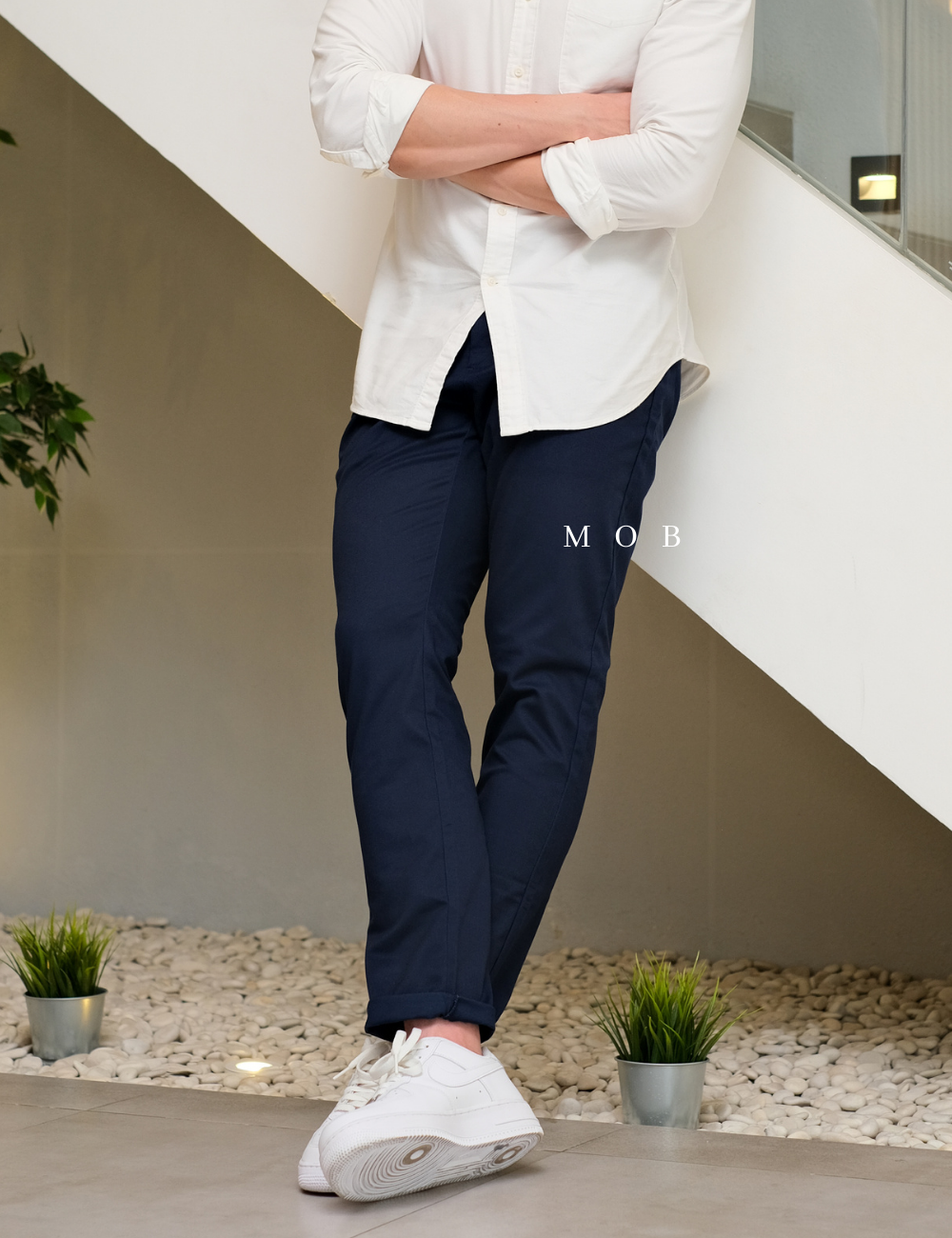 ONPT3401D Skinny Ultimate Built in Flex Chino Pants Navy