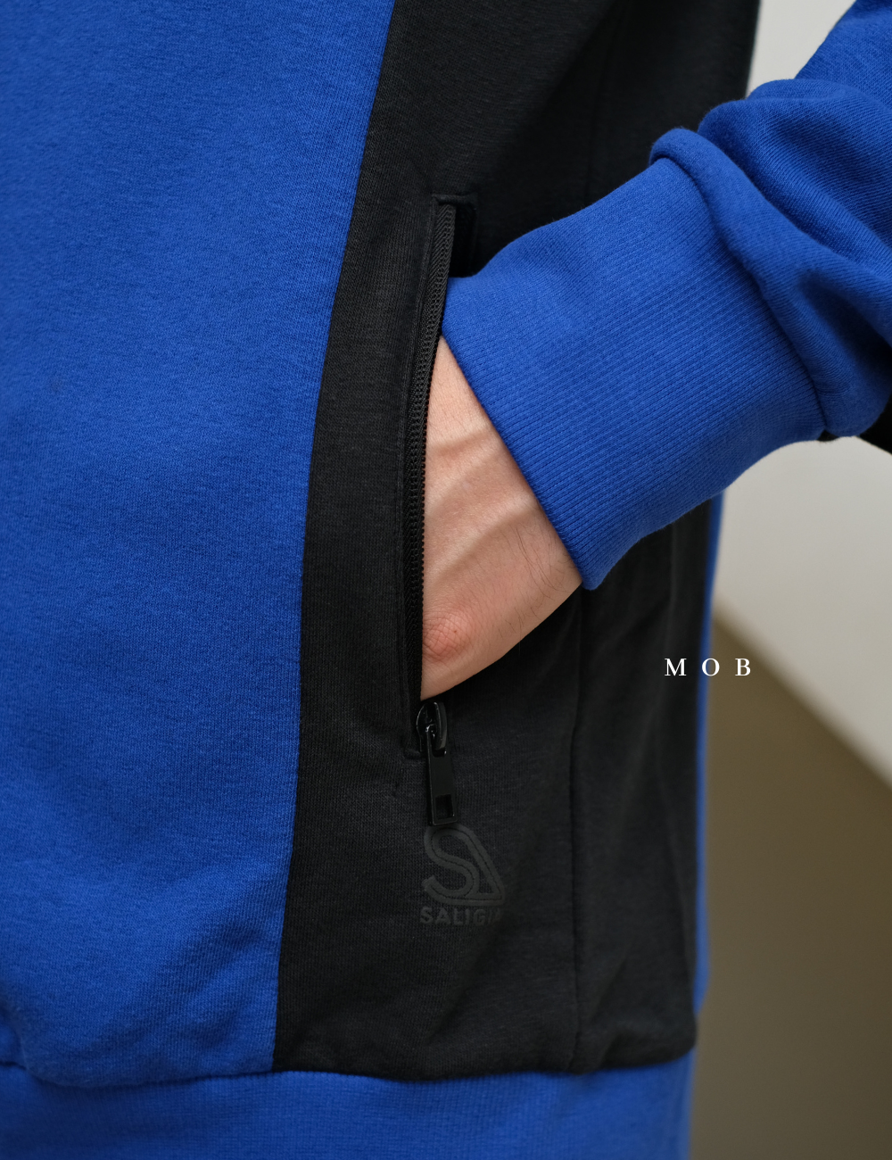 SGFZ01002 Basic Full Zip Dark Blue
