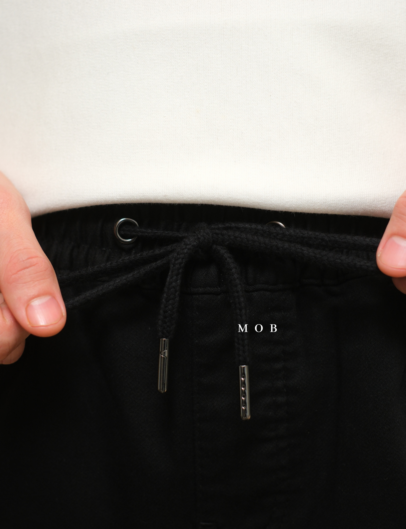 AKPT01001 Stretch Knit Pants Black