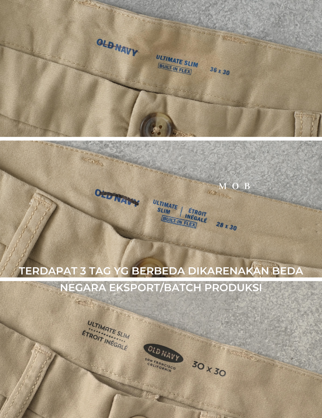 ONPT4104 Ultimate Slim Chino Pants British Khaki