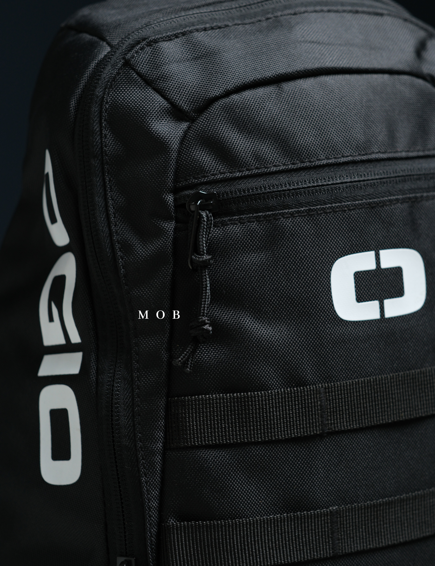 OGBAG02010A Court Recycled Sling Backpack Black
