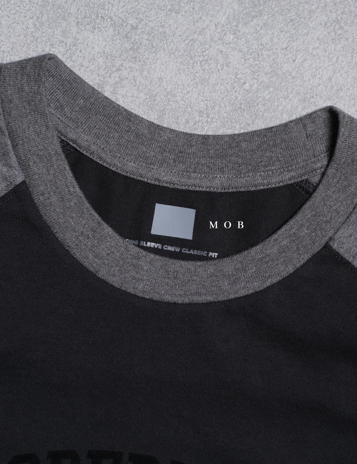 GPLST1112A Property of Gap LS Tee Dark Grey