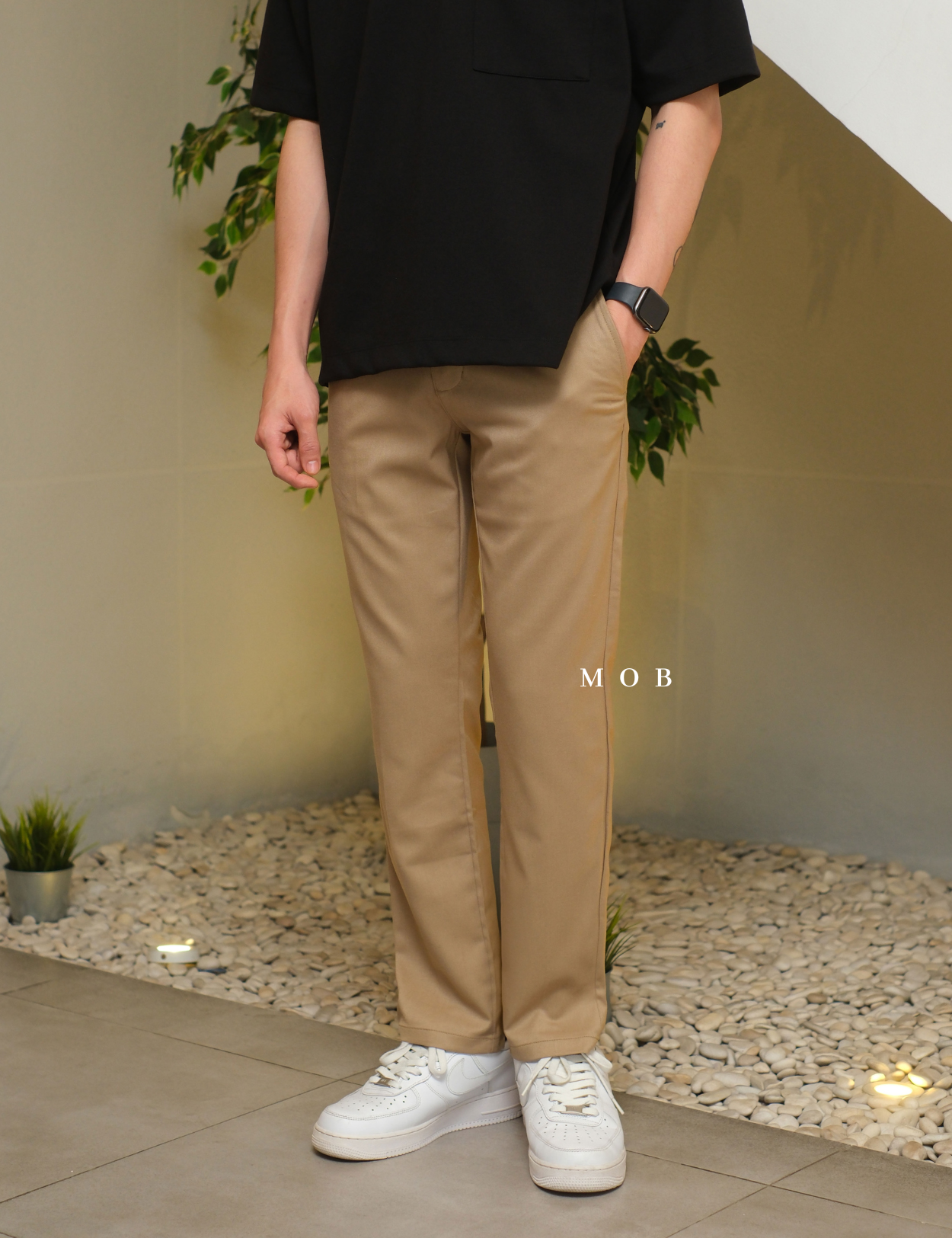 ONPT4301C Slim Dress Pants Khaki