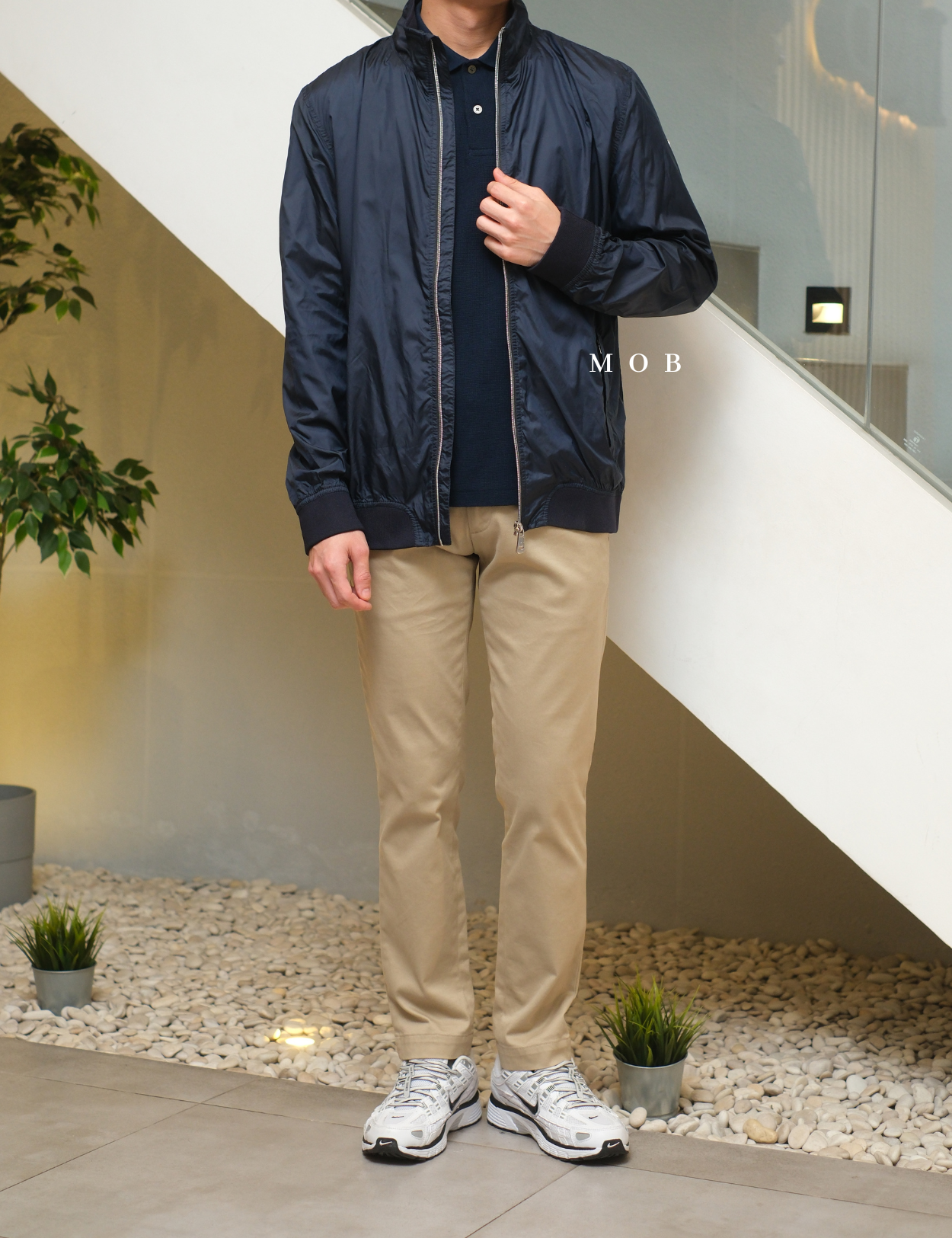 SOJ02001 Full Zip Jacket Navy