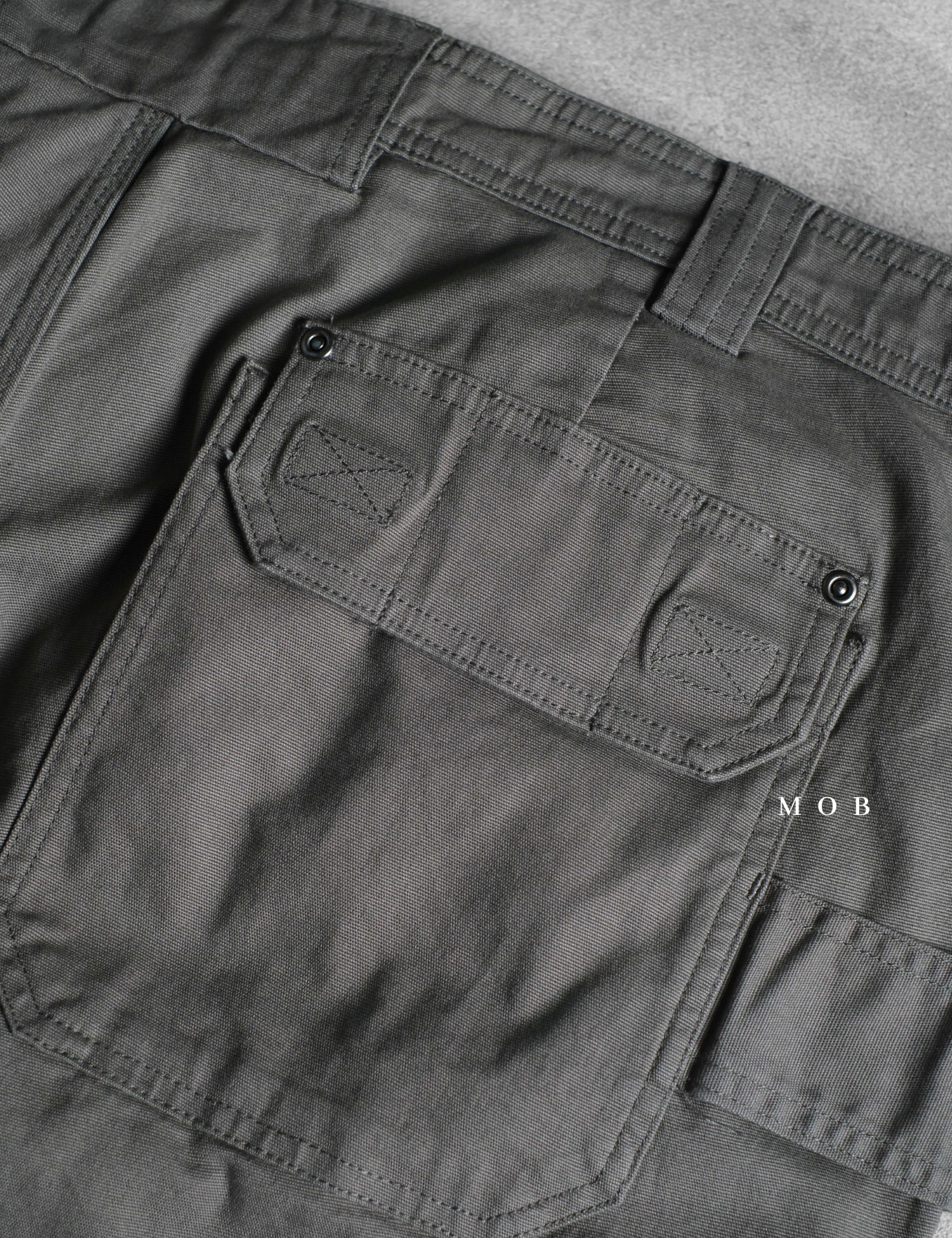 DTSR02001A1 Flex Fire Relaxed Cargo Shorts Grey Green (Inseam 11) (44 ONLY)