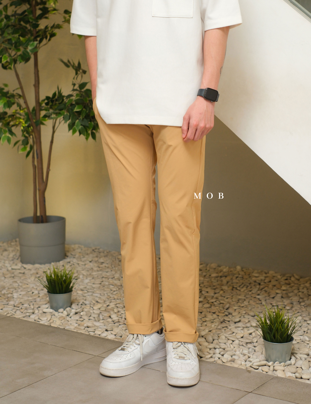ESPPT01001 Performance Slim Pants Khaki