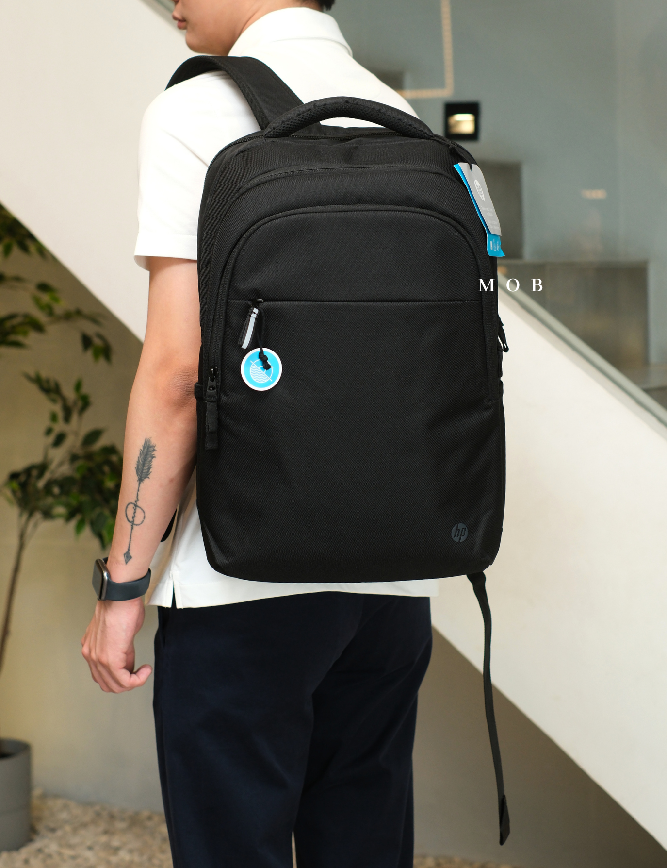 HPBAG02001 Renew Business 17.3" Backpack Black