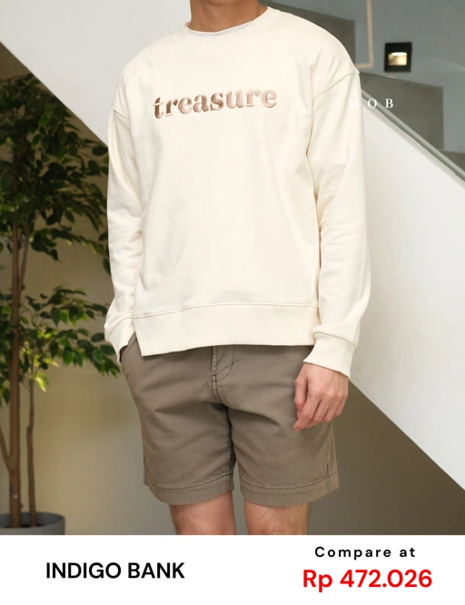 Image of IBSW01001C Treasure Sweatshirt Beige