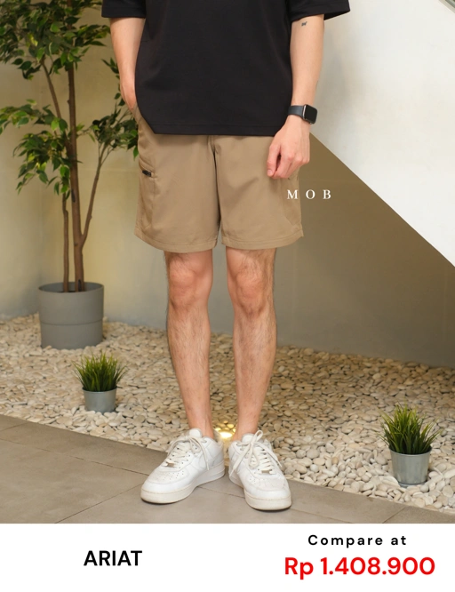ARISR01001C Rebar WorkFlow 9" Shorts Brown