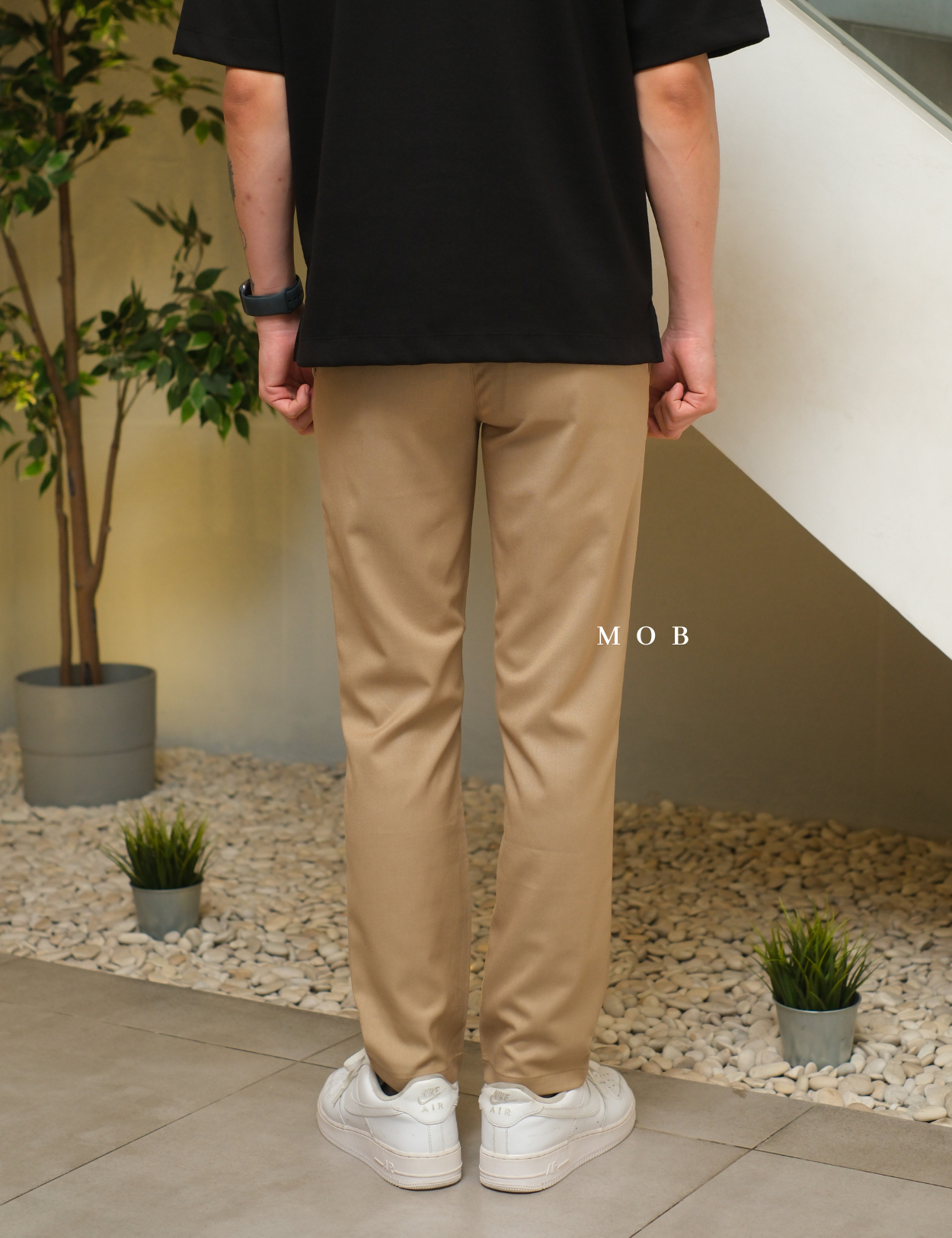 ONPT4301C Slim Dress Pants Khaki