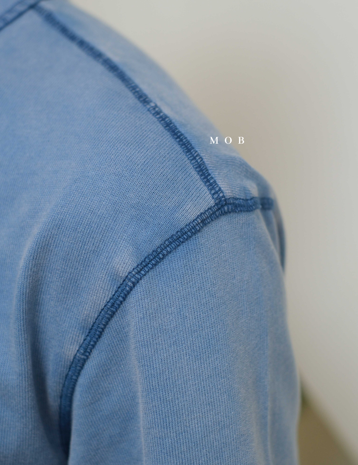 GPSST2201B Heavyweight Boxy Cropped SS Tee Blue