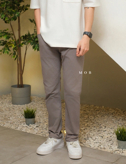 Image of F&TPT03002 365 SLIM FIT Pants Grey