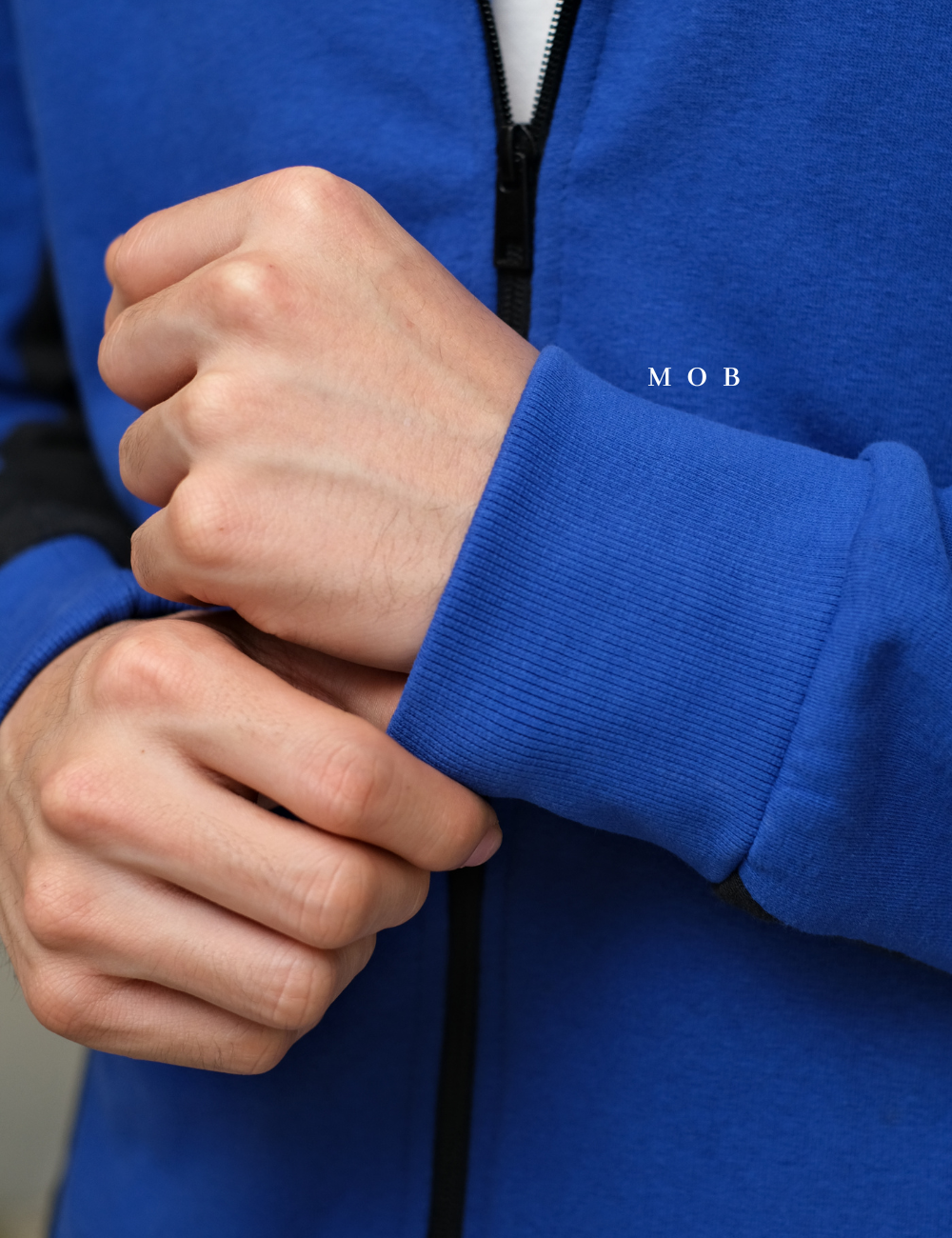 SGFZ01002 Basic Full Zip Dark Blue