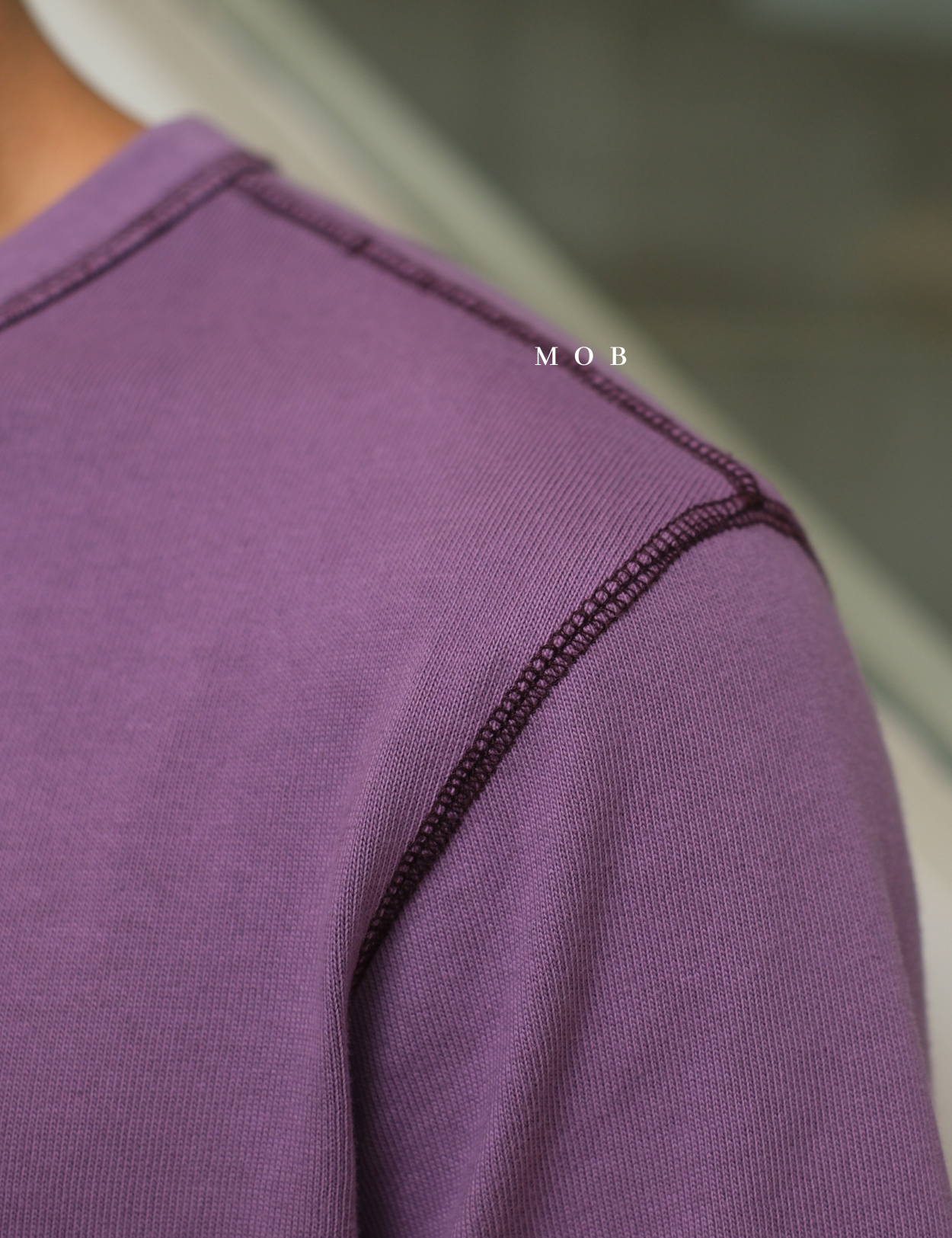 GPSST2201C Heavyweight Boxy Cropped SS Tee Purple