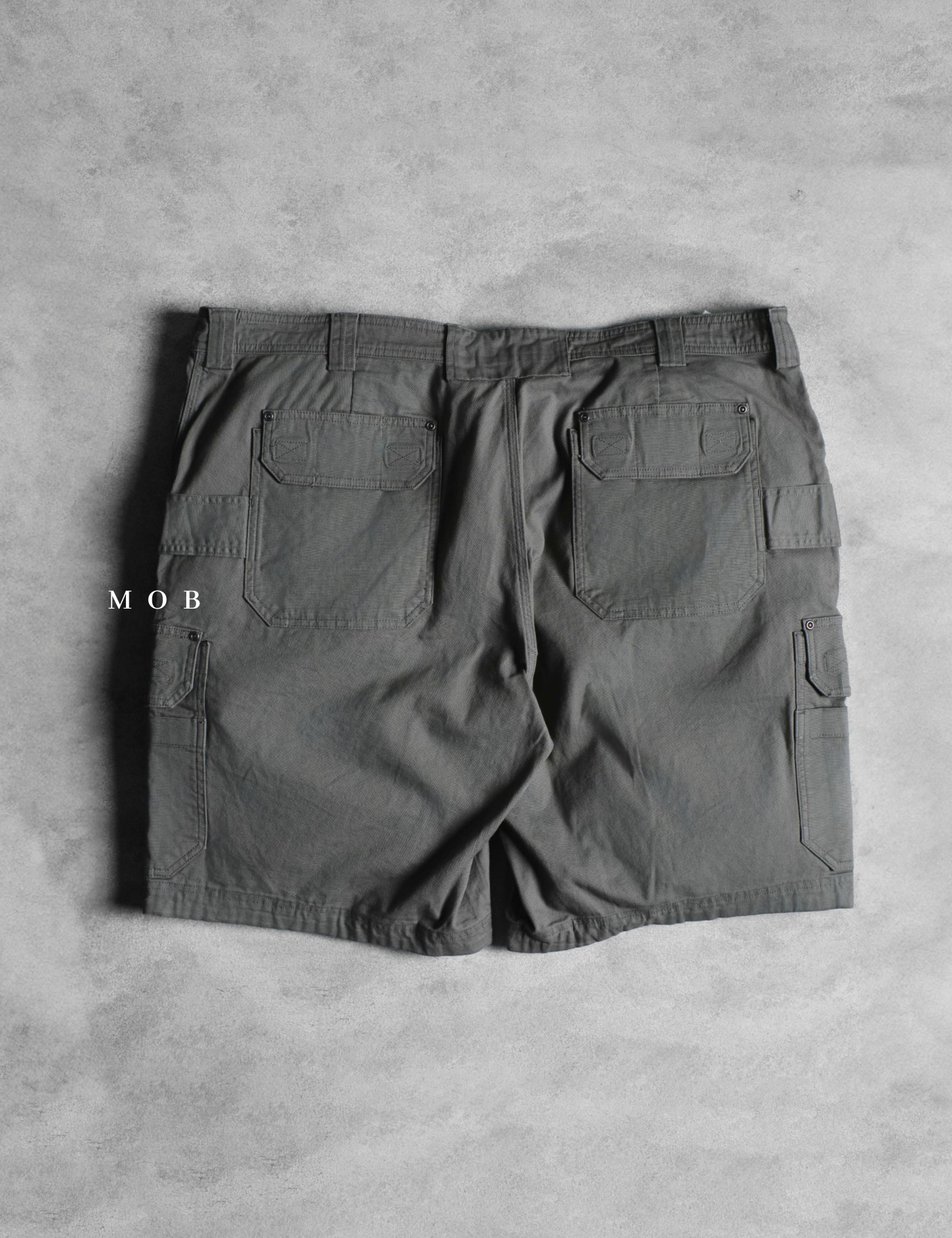 DTSR02001A1 Flex Fire Relaxed Cargo Shorts Grey Green (Inseam 11) (44 ONLY)