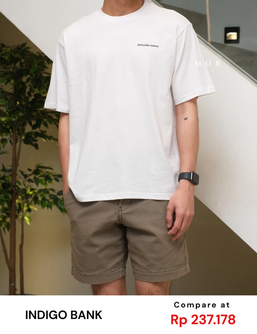 Image of IBSST01004C Inflexible Stance SS Tee White (XS ONLY)