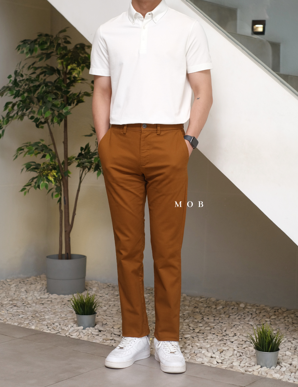 ONPT4105 Ultimate Slim Chino Pants Deer Brown