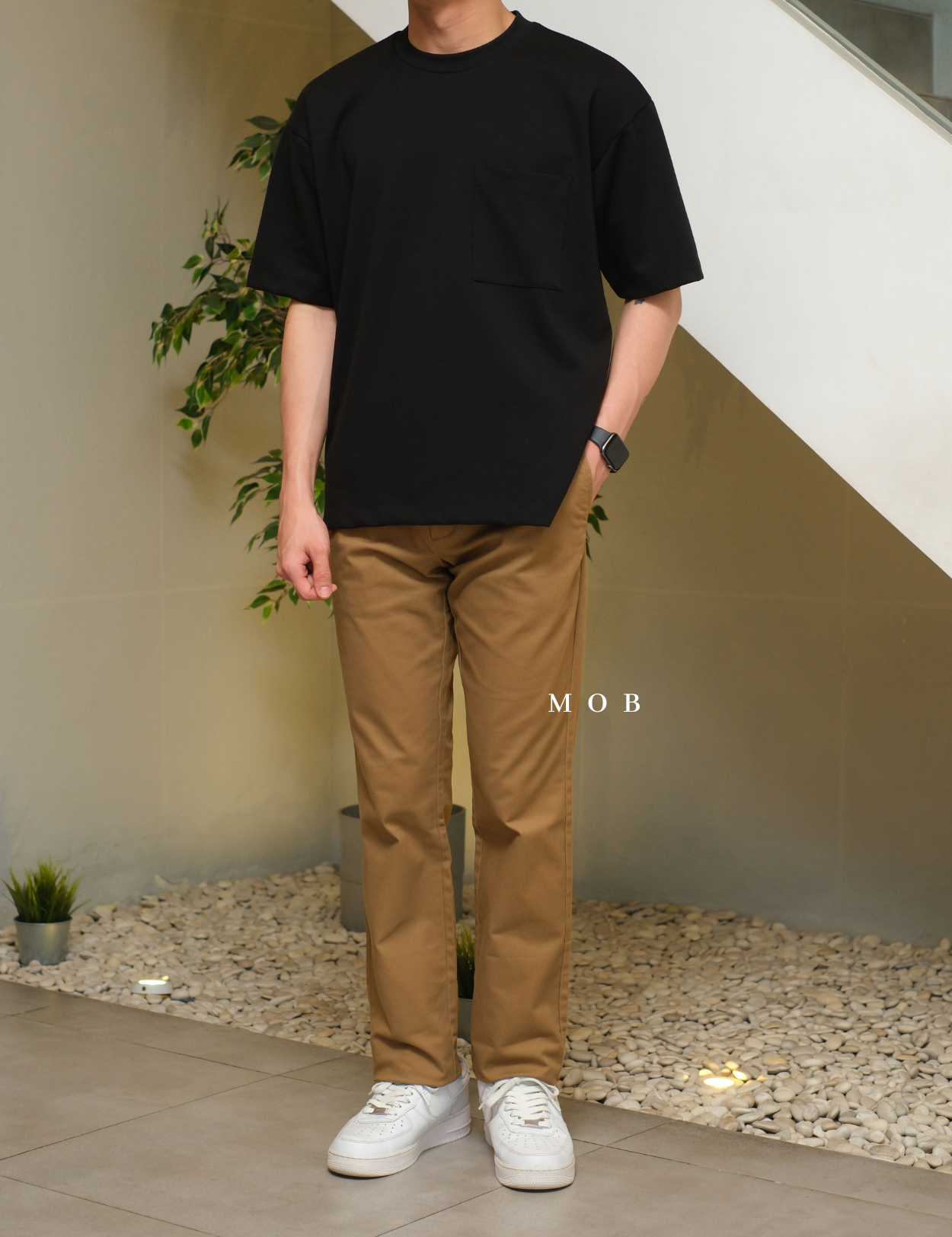 ONPT4401A Ultimate Slim Built In Flex Chino Pants Brown
